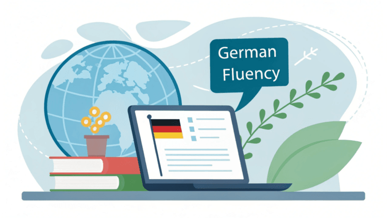 German in Motion: From Basics to Fluency