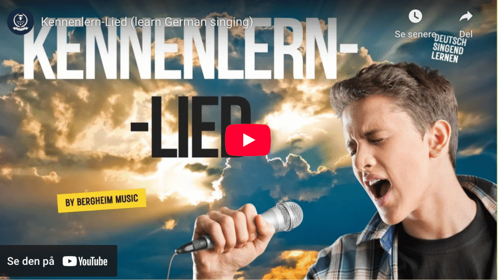 Kennenlern-Lied-song