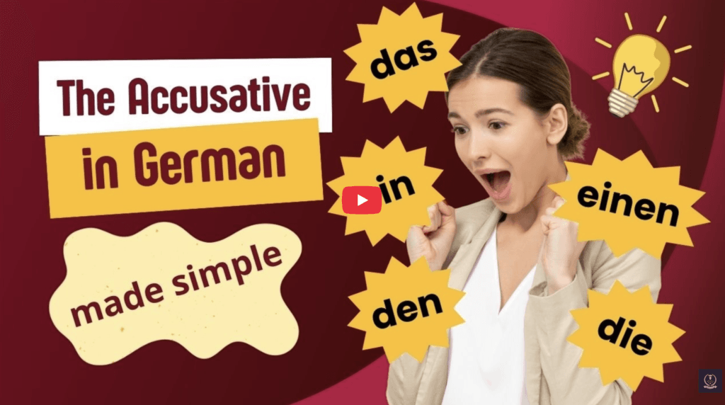 the accusative case